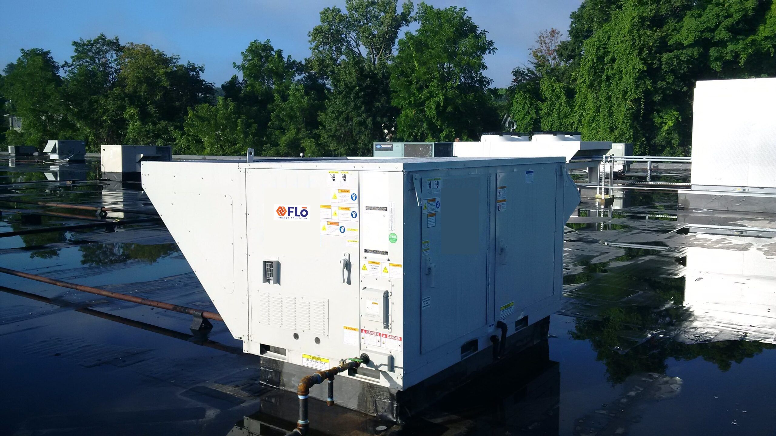 Flo Energy solutions rooftop unit